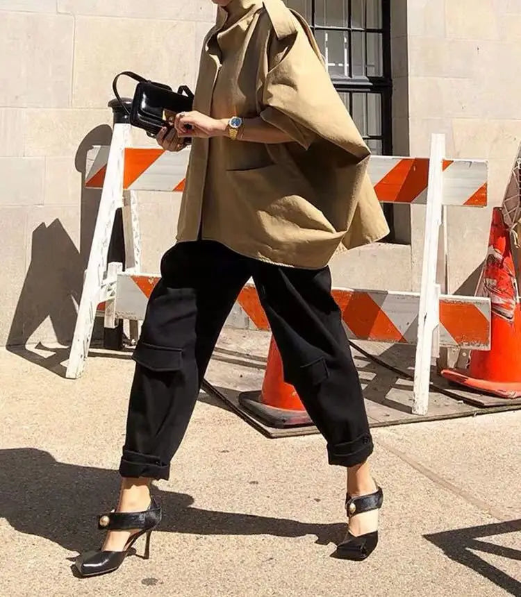 Square Mind Pumps Medieval High Heel