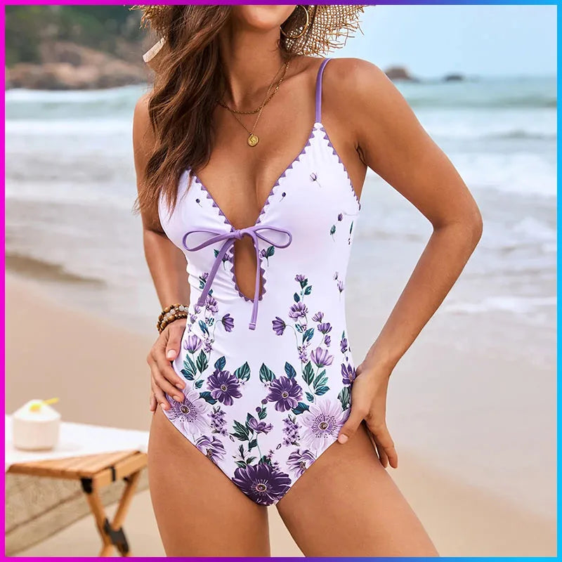 Tummy Control Halter One Piece Set