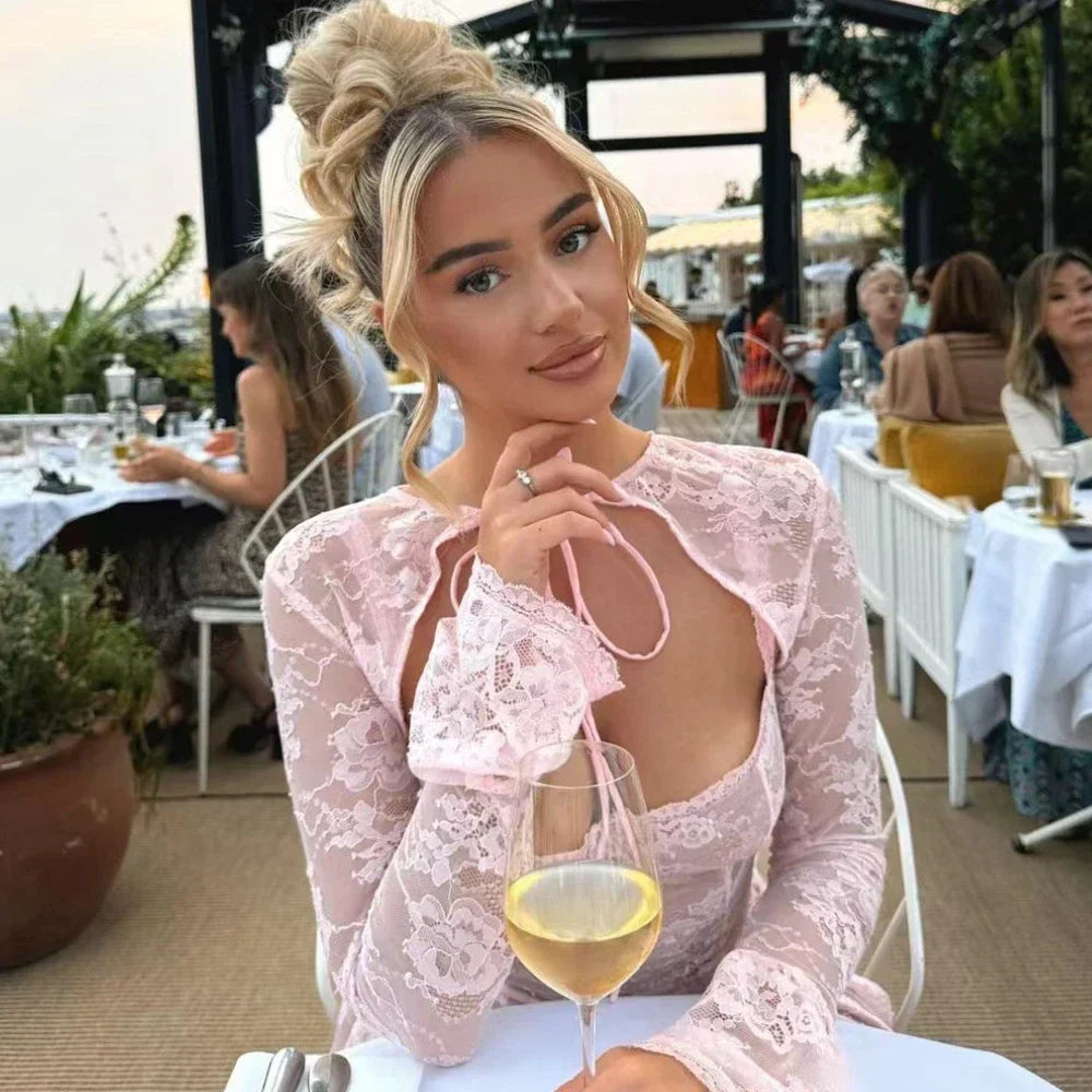 Grey Clouds Roll Over Mini Dress