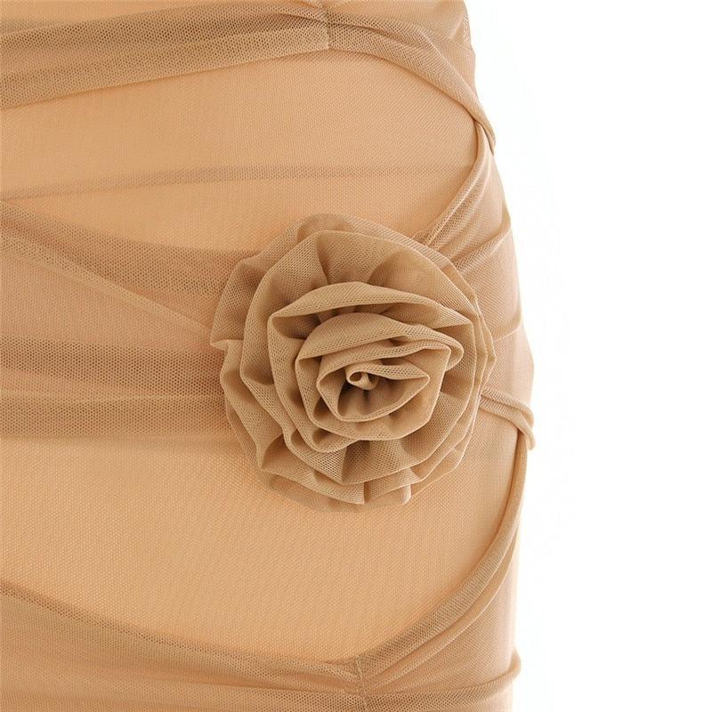 Giving All Of Me Cut Out Mesh Mini Dress - View 12