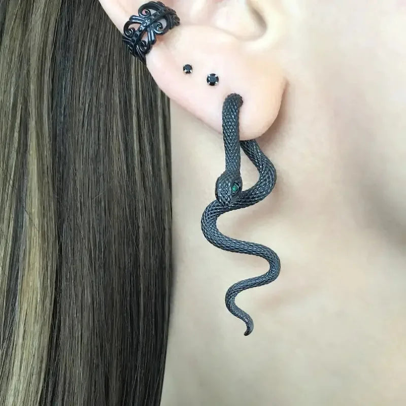 Overstated Serpent Unpredictable Dangling Earring