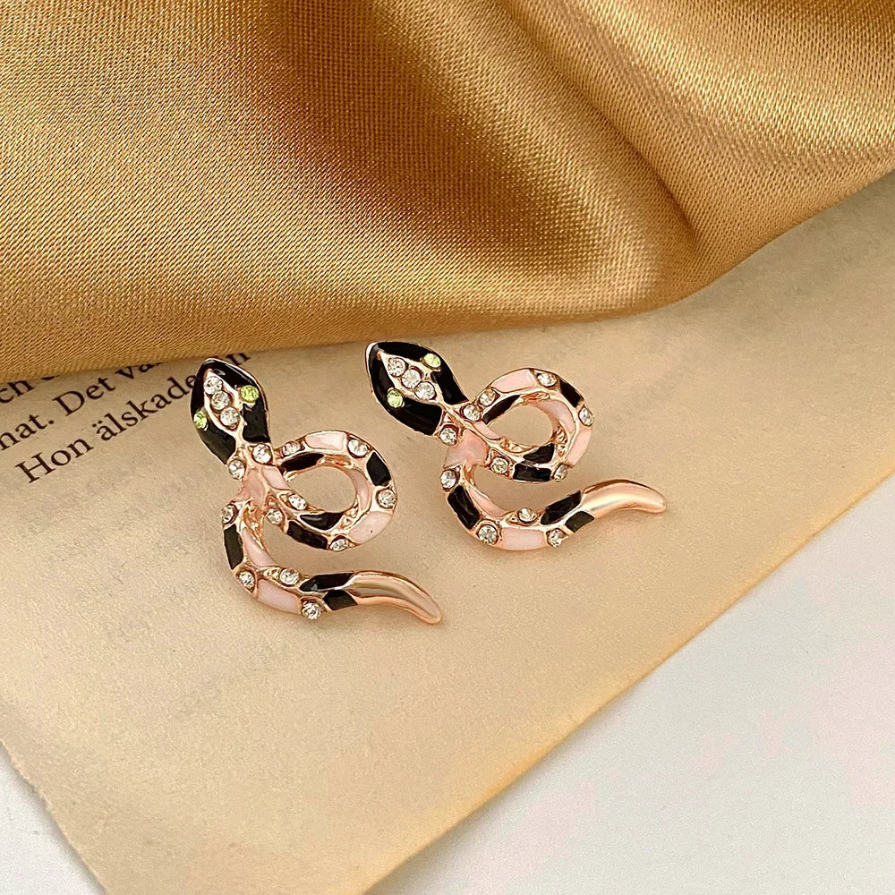 Y2K Spike Rivet Sphere Embrace Hoop Earring