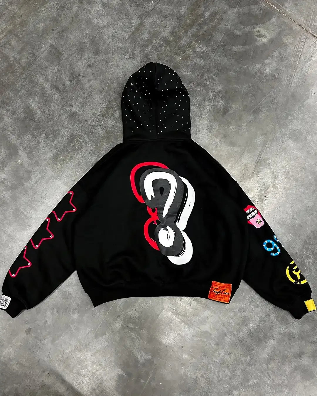 Dark Star Alphabet Zip Hoodie