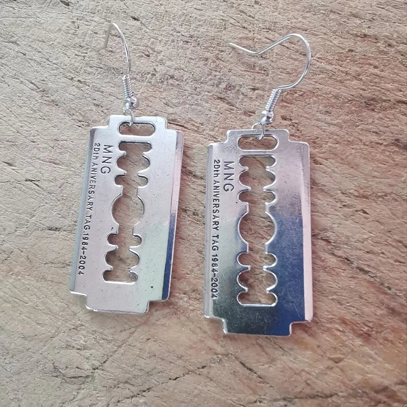 Antique Fairy Wings Grunge Dangling Earring