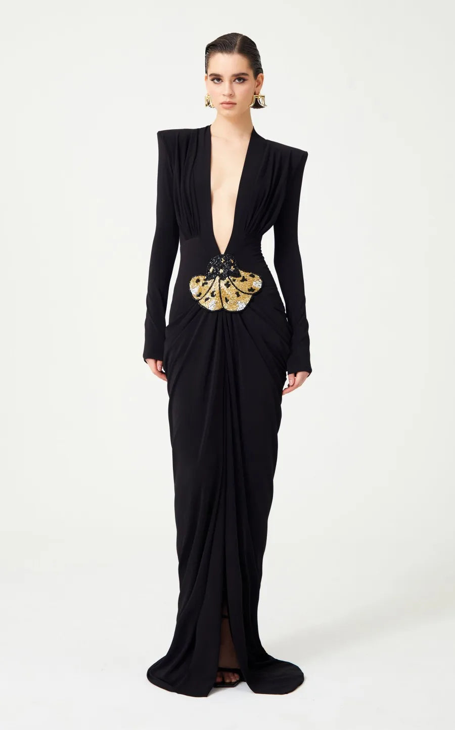 Embellished Strapless Bodycon Mini Dress