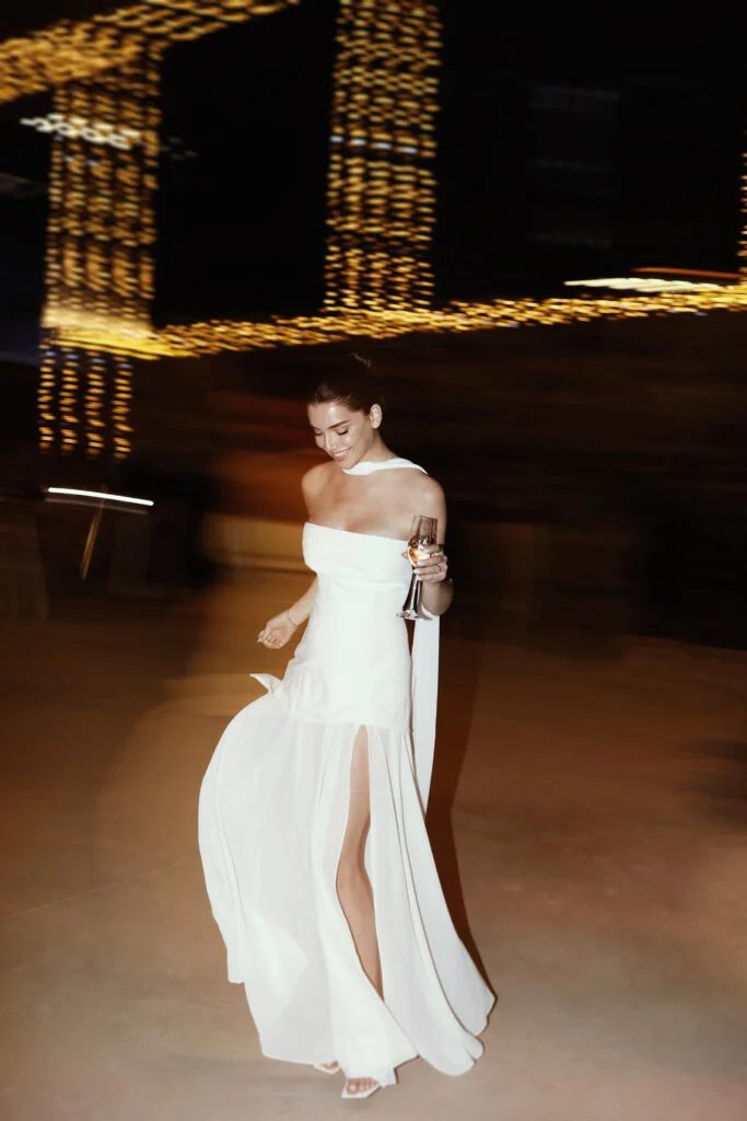 Classy A line Strapless White Chiffon Long Evening Dress Prom Dresses SD2072