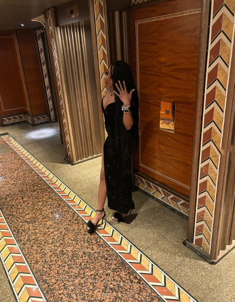 Sexy Mermaid Spaghetti Straps Sequin Slit Black Long Prom Dresses Party Dress SD2282