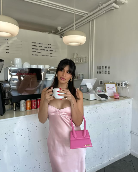 Classy Sheath Spaghetti Straps Long Party Dress Pink Prom Dresses SD2452