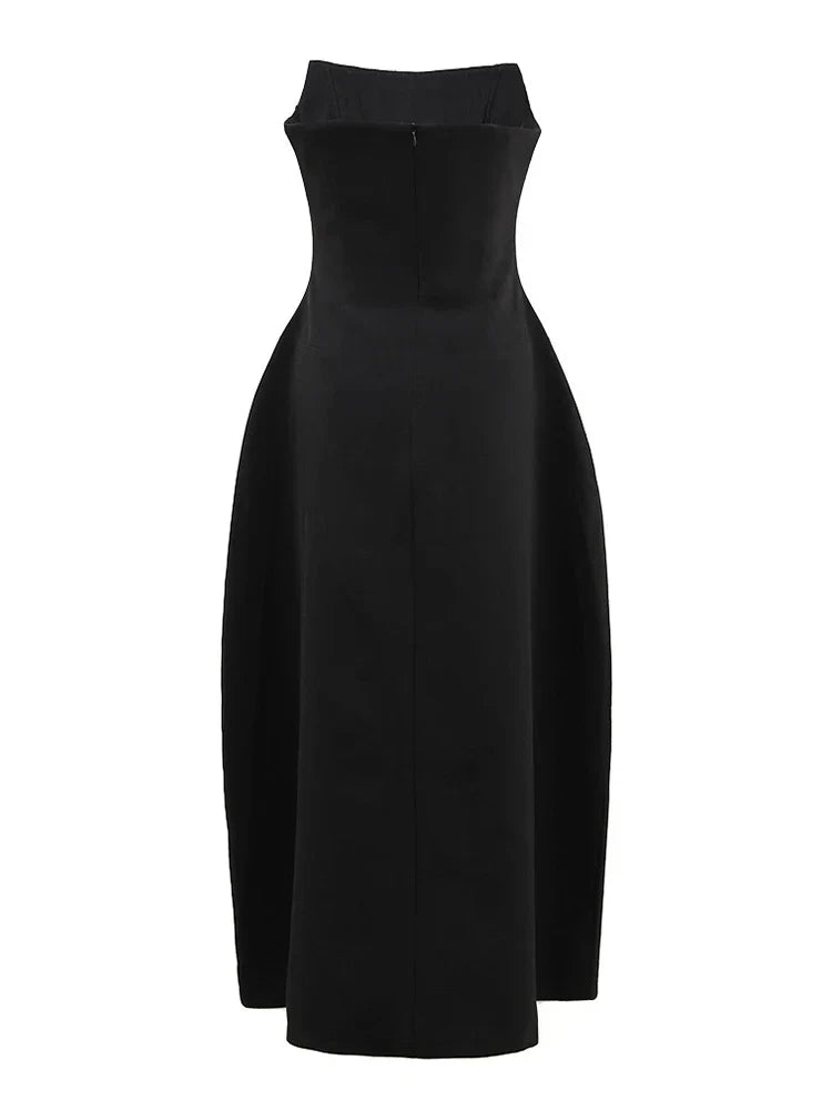 Sequin Beaded Strapless Fit and Flare Mini Party Dress - View 6