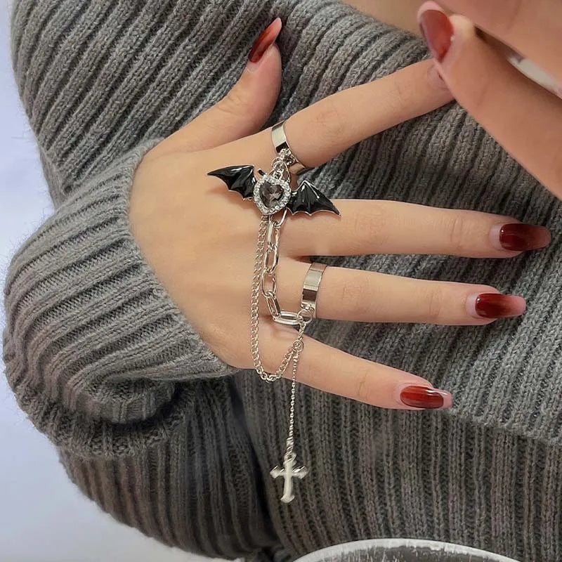 Antique Cross Star Gothic Band