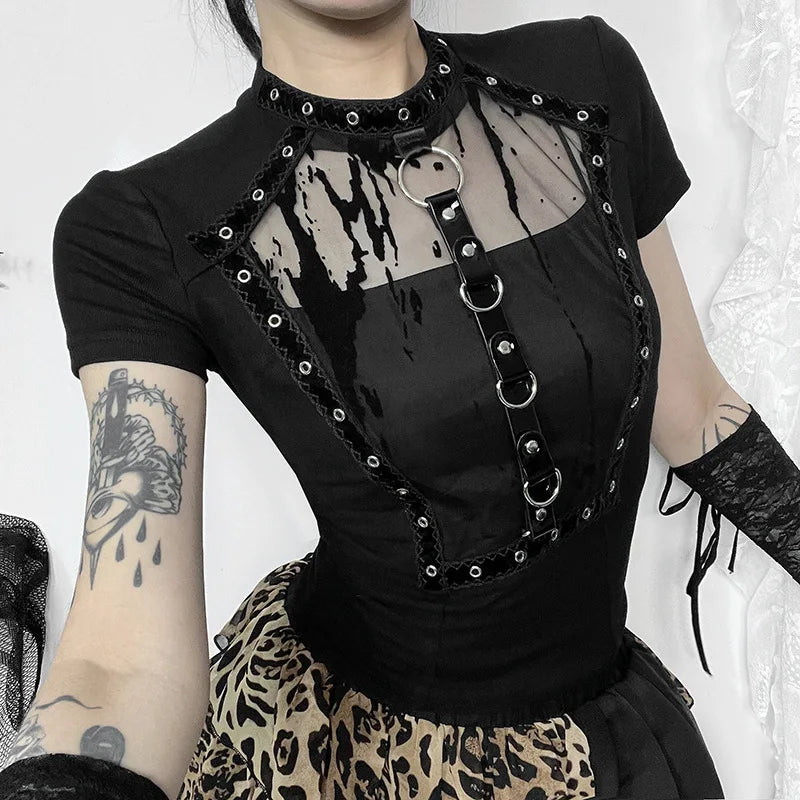 Antique Seductive Empty Out Blouse - Fashionpara