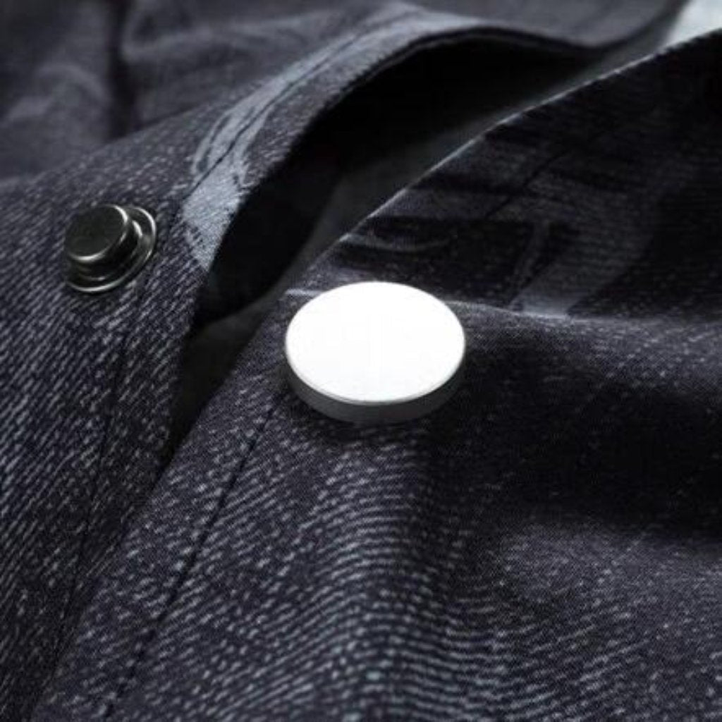Y2k oversized denim jacket for men 10