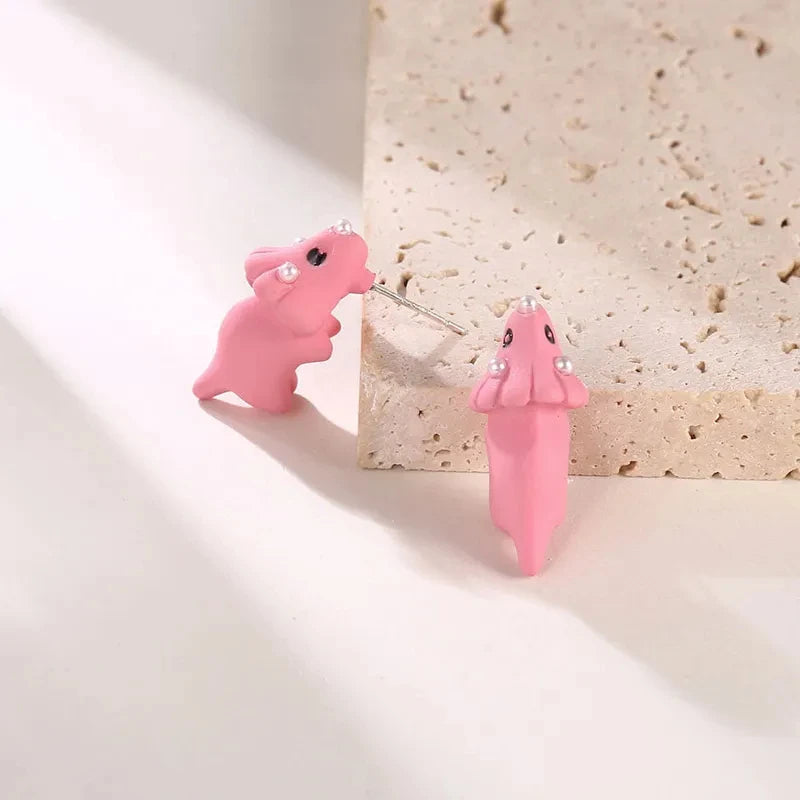 Handcrafted 3D Animated Polymer Clay Earring