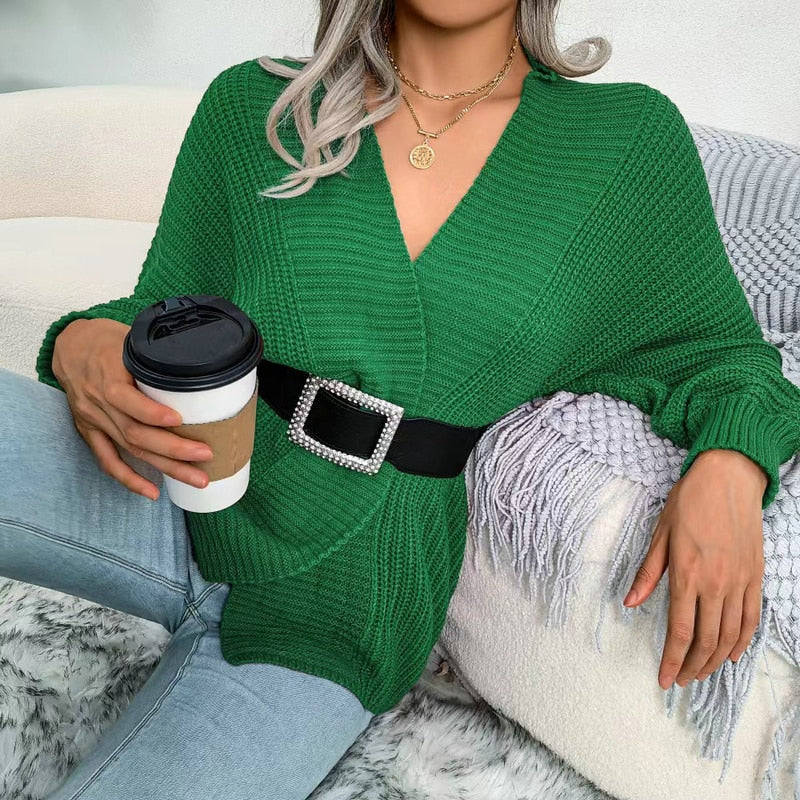 Knit Loose Cardigan 7
