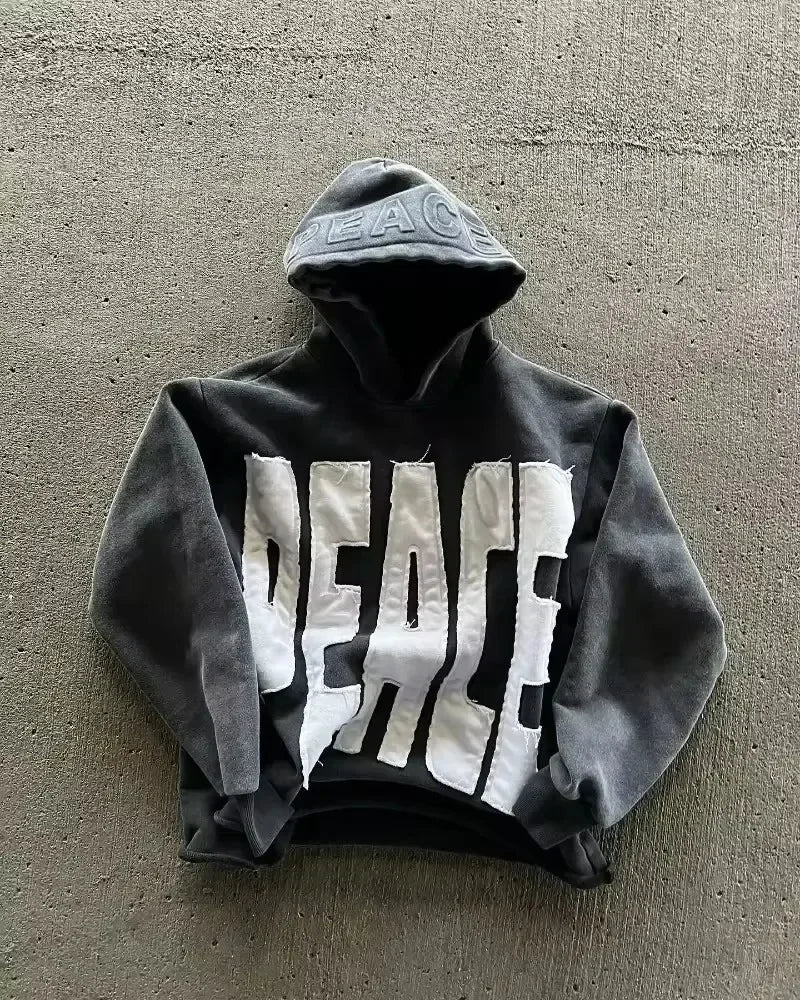 Dark Star Patch Huge Hoodie