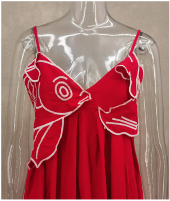 Valentina Maxi Dress - Red