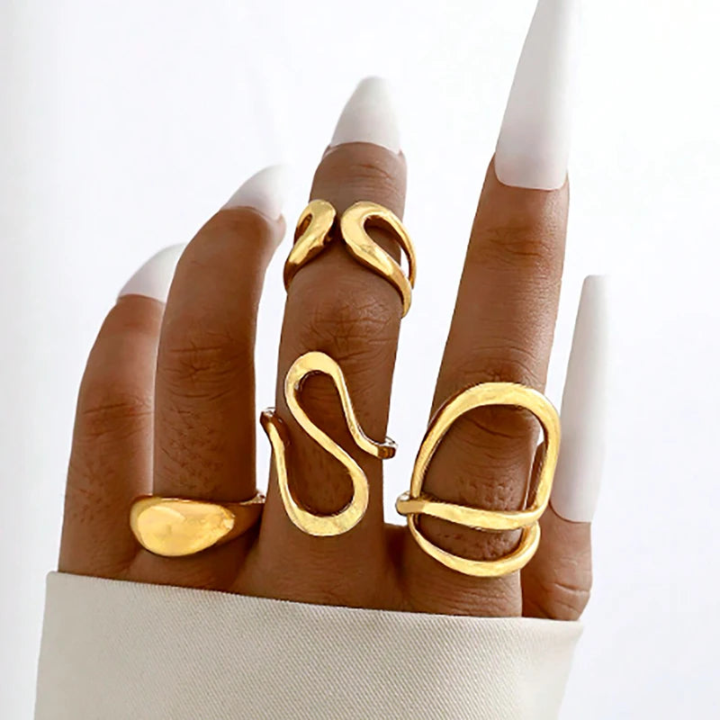 Geometric Molten Gothic Circle