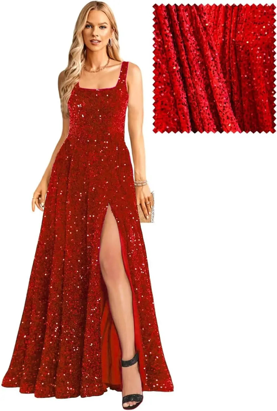 Elegant A-Line Long Sleeve Prom Dress with Pockets 2026