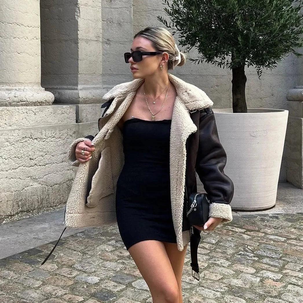 Feels Like Luxe Faux Fur Lapel Jacket 2