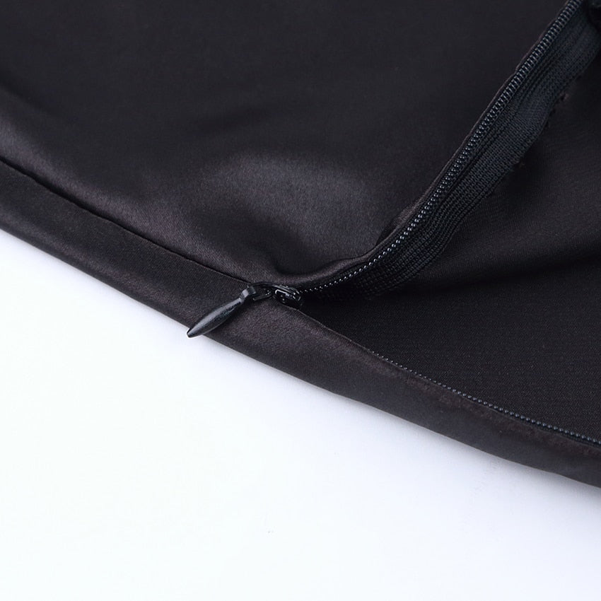 Josephine Satin Midi Skirt