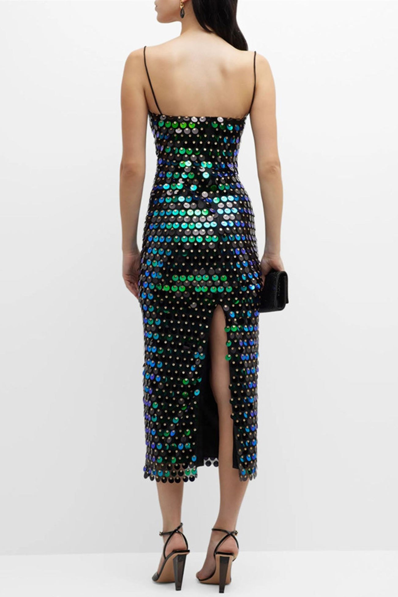 Sequins Pack Hip Cami Dress - Fashionpara