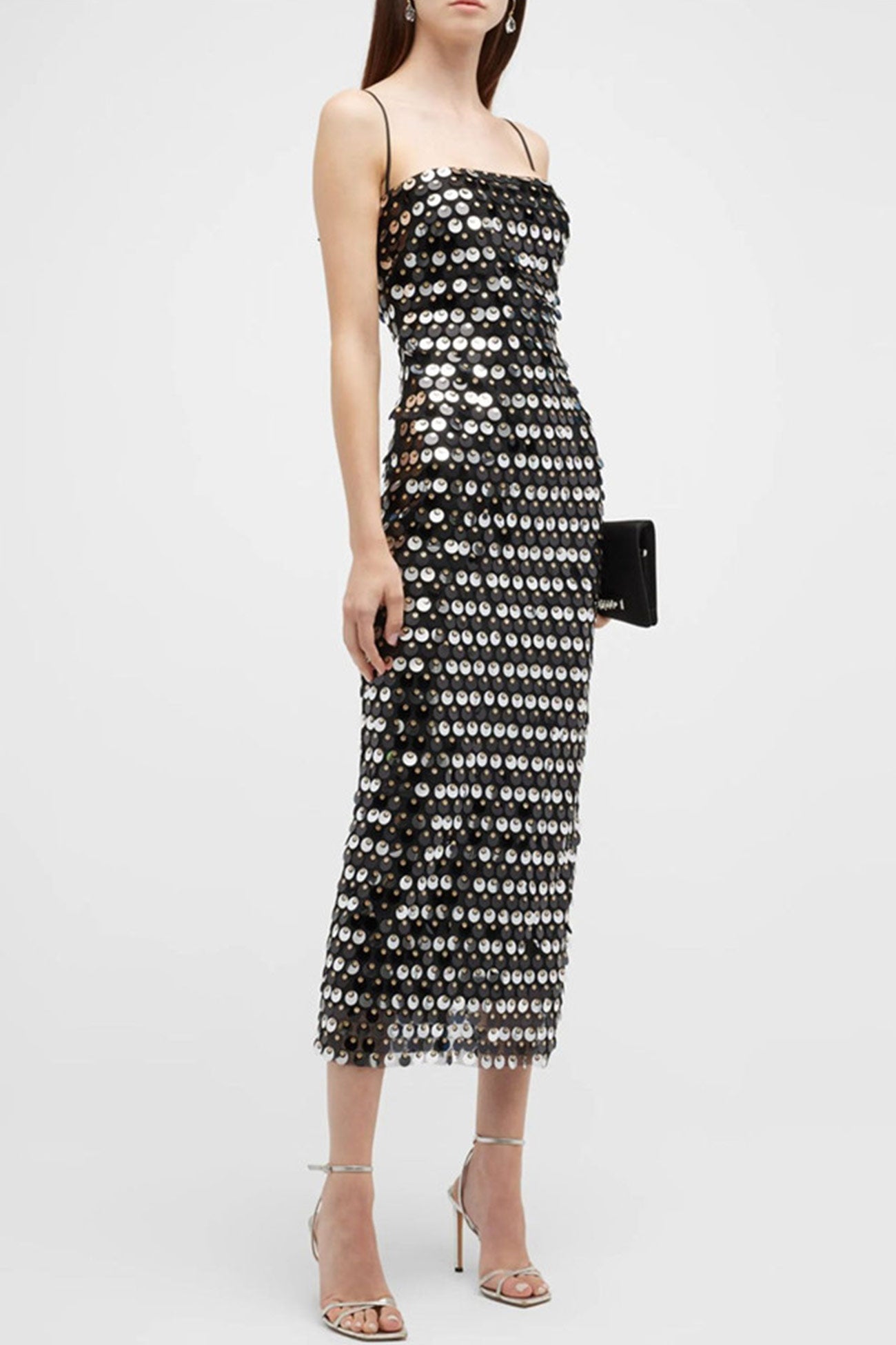 Sequins Pack Hip Cami Dress - Fashionpara