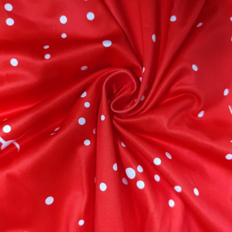 Red Cocktail Graduation Bridesmaid Formal Christmas Party Dress - Fashionpara