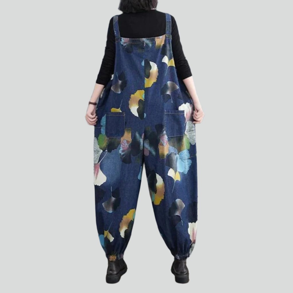Y2k jean jumpsuit for women - Fashionpara