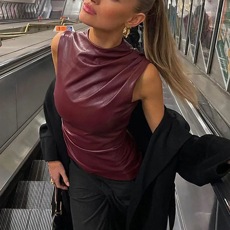 Sleeveless Bodycon High Street Cami Top
