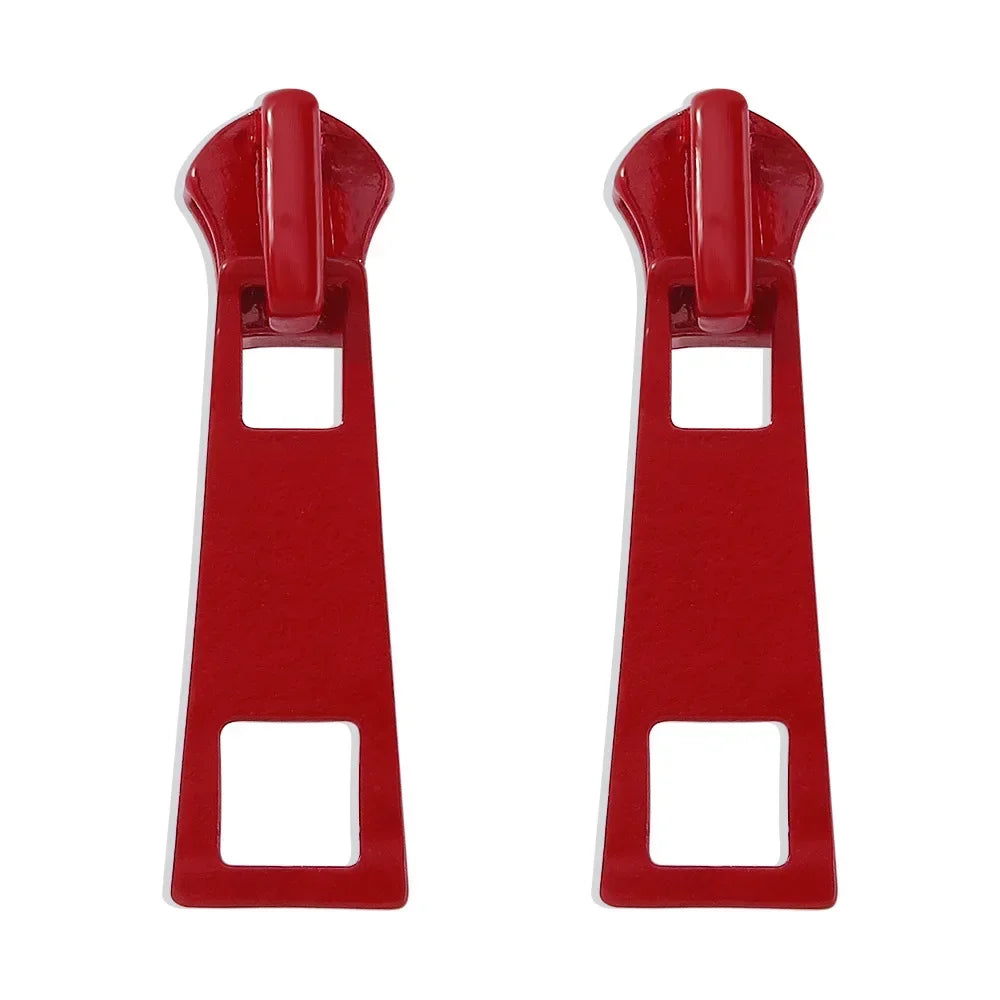 Characteristics Fastener Geometrical Rap Earring