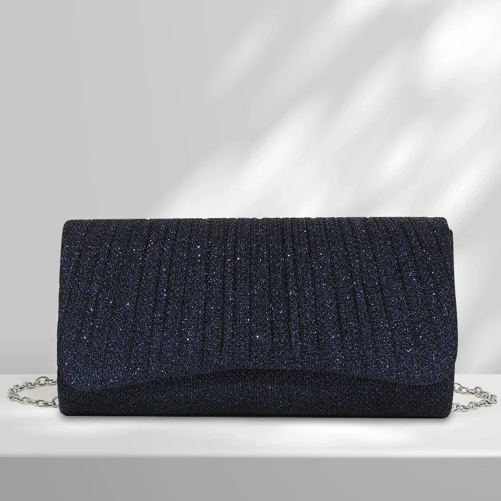 Shiny Wedding Evening Clutch Sling Bag