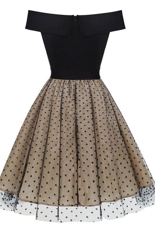 Short Mini A-Line Off Shoulder Party Homecoming Dress