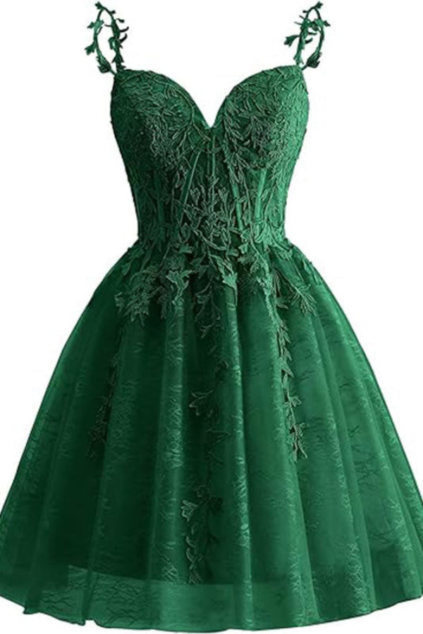 Short Sky Blue A-Line Embroidery Party Sweet 16 Dresses