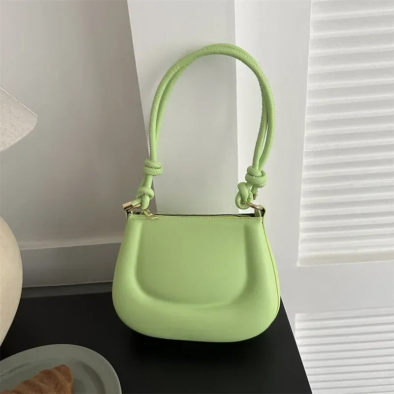 Purple Retro PU Leather Crossbody Shoulder Bag