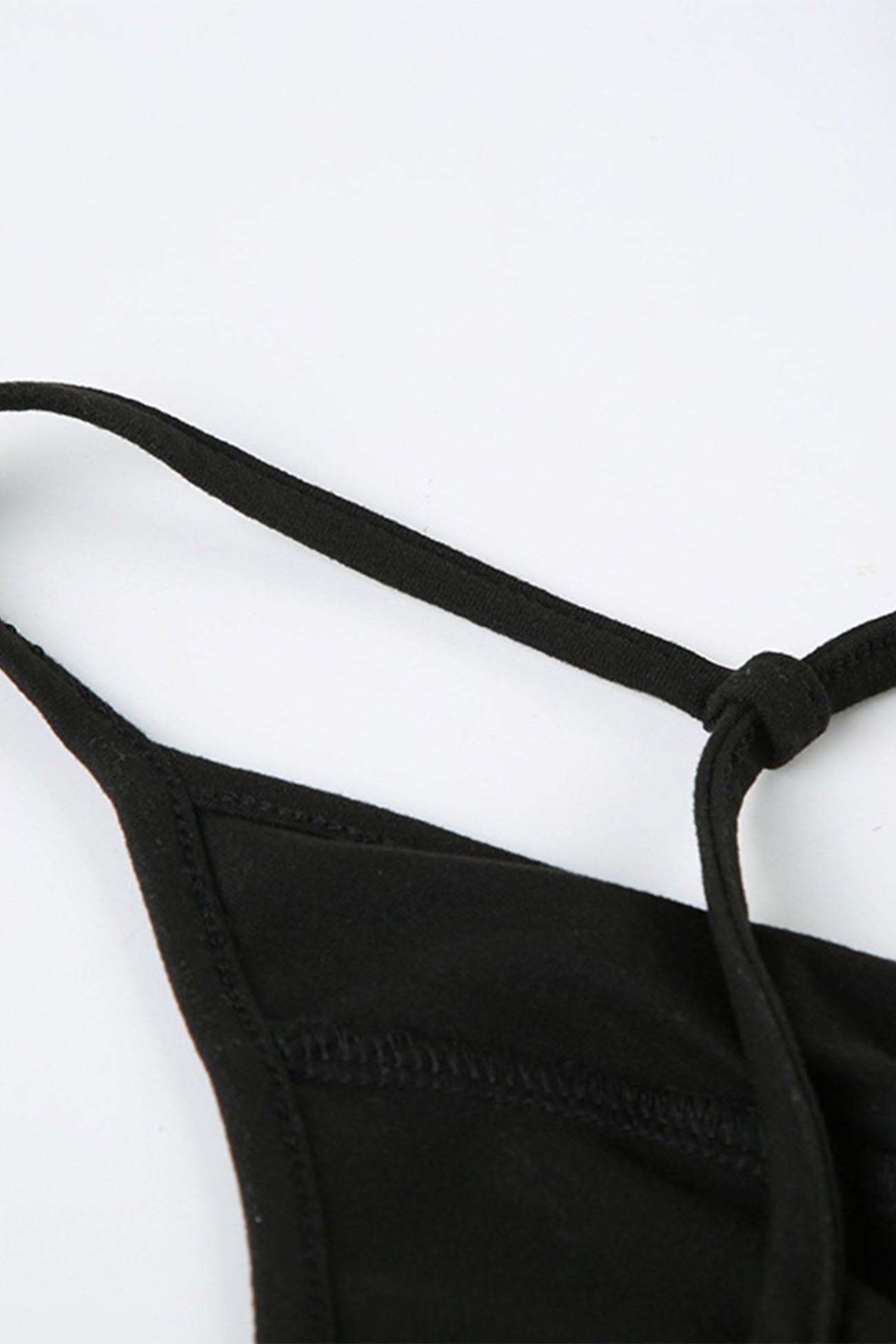 Solid Color Backless Suspender Rompers - Fashionpara