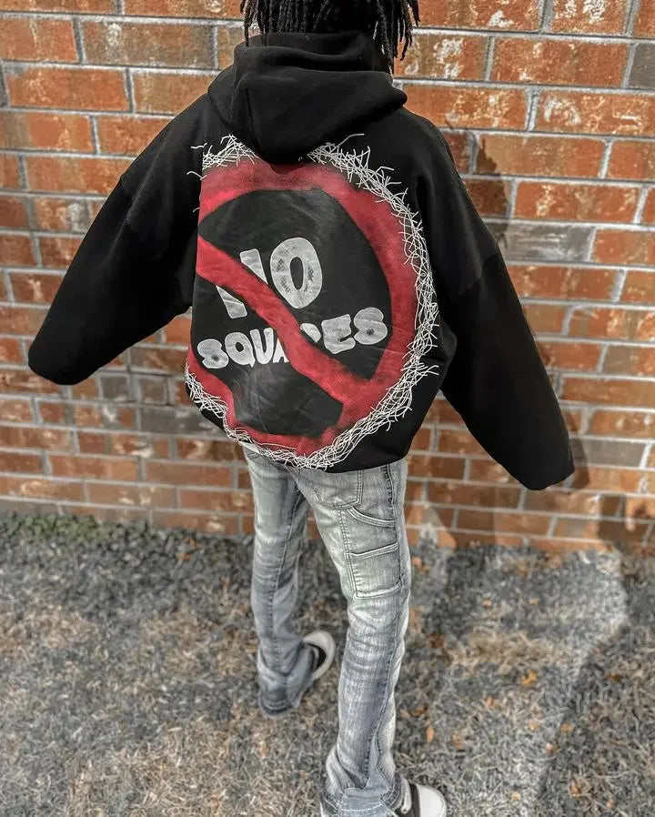 Cartoon Graphic Printed Hoodie