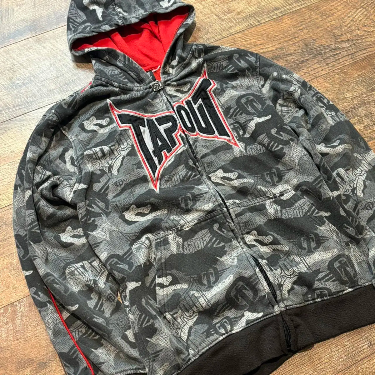 Camouflage Zipper Hoodie