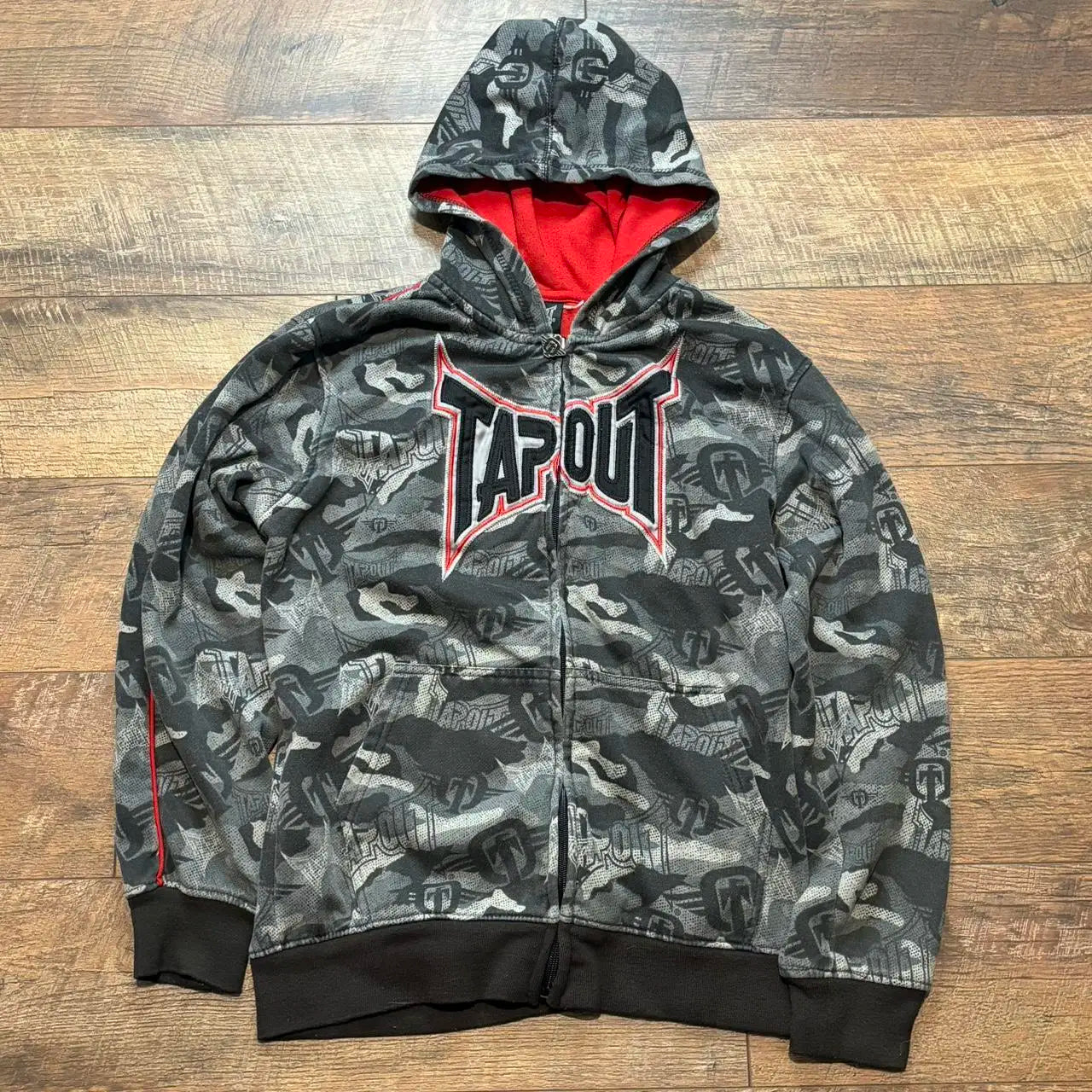Camouflage Zipper Hoodie