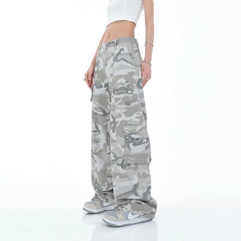 Camouflage Cargo Streetwear Pants