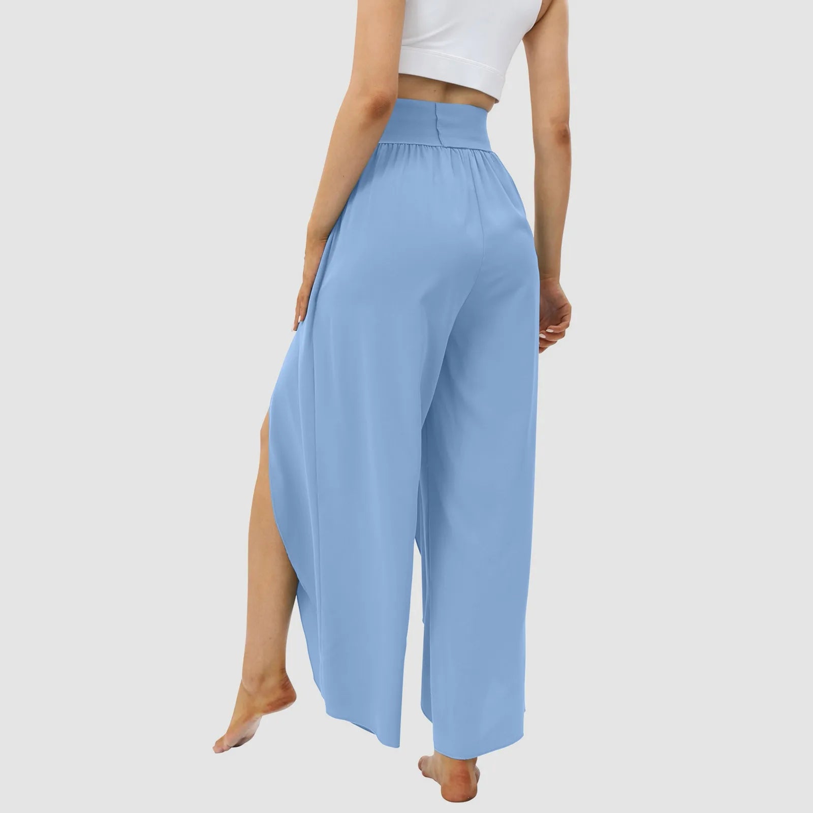 Tulle Ruffled Pleated Summer Pants