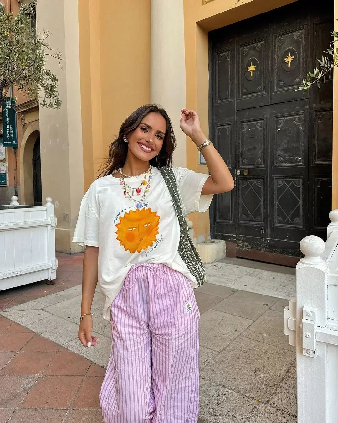 Summer Cute Graphic T-shirt - Fashionpara