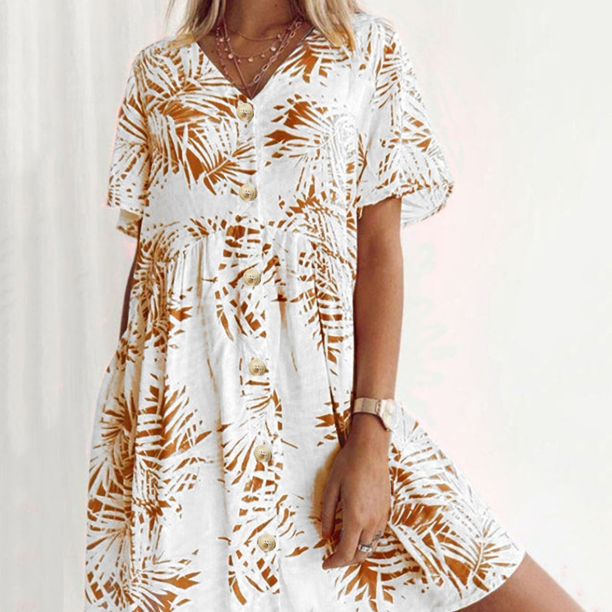 Vintage Mini T Shirt Dress 7