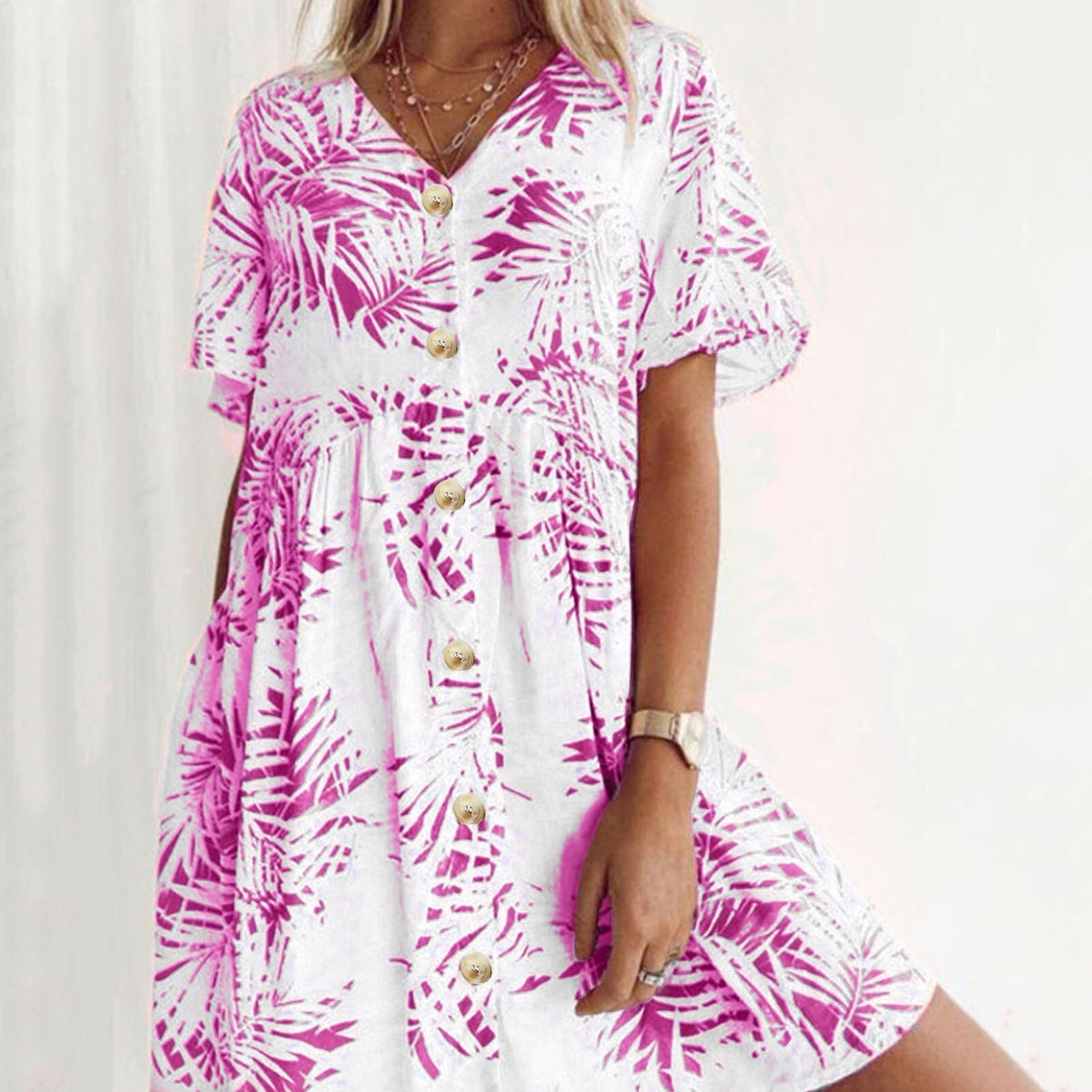 Vintage Mini T Shirt Dress 6