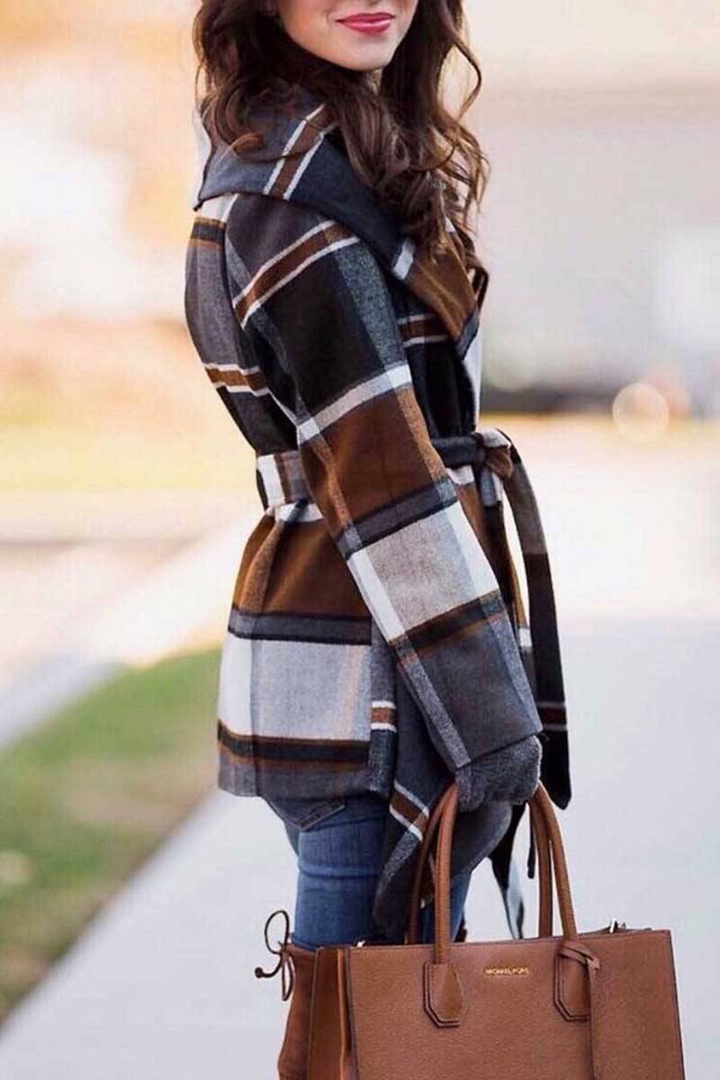 Florcoo Loose Grid  Tops