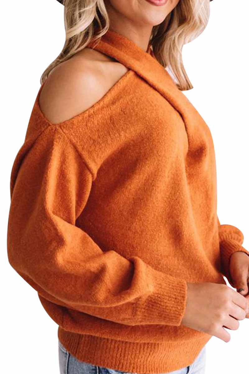 Florcoo Stylish Hollow-Out Loose Sweater in Three Colors