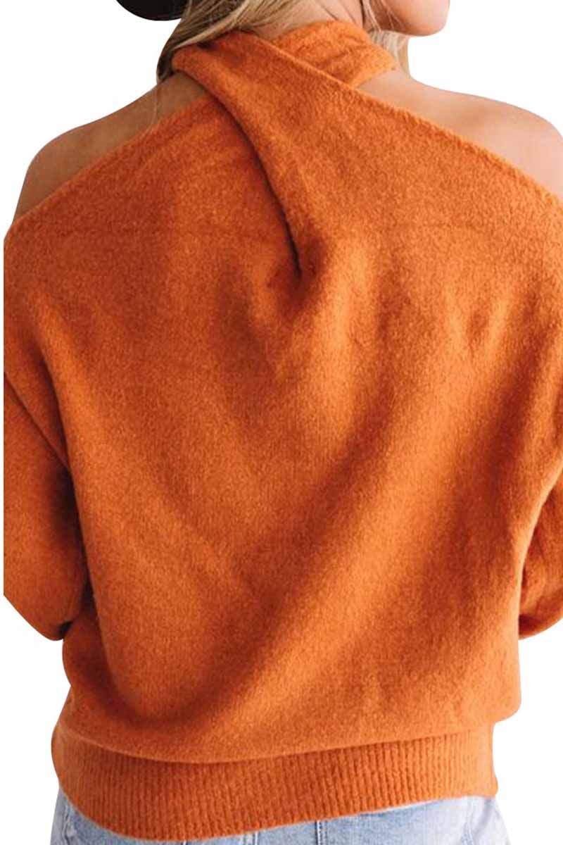 Florcoo Stylish Hollow-Out Loose Sweater in Three Colors