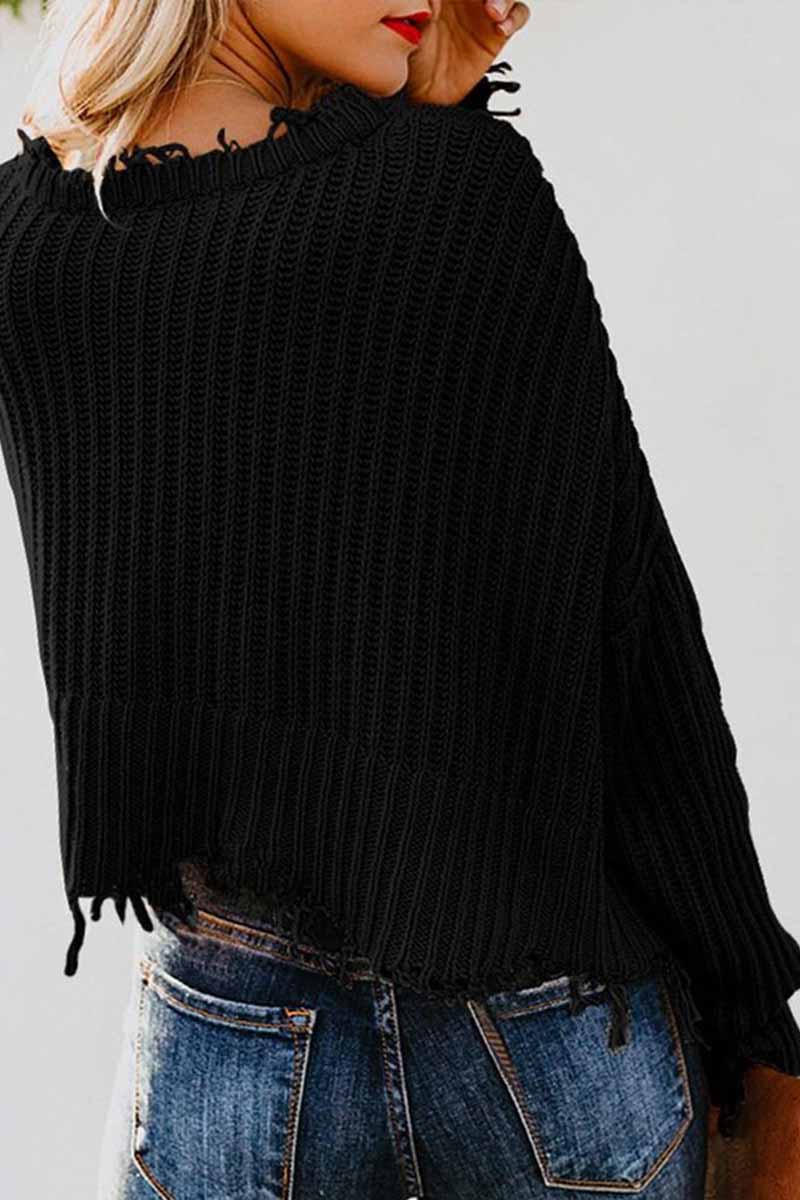 Florcoo V Neck Winter Knit Sweater - Cozy & Stylish Options