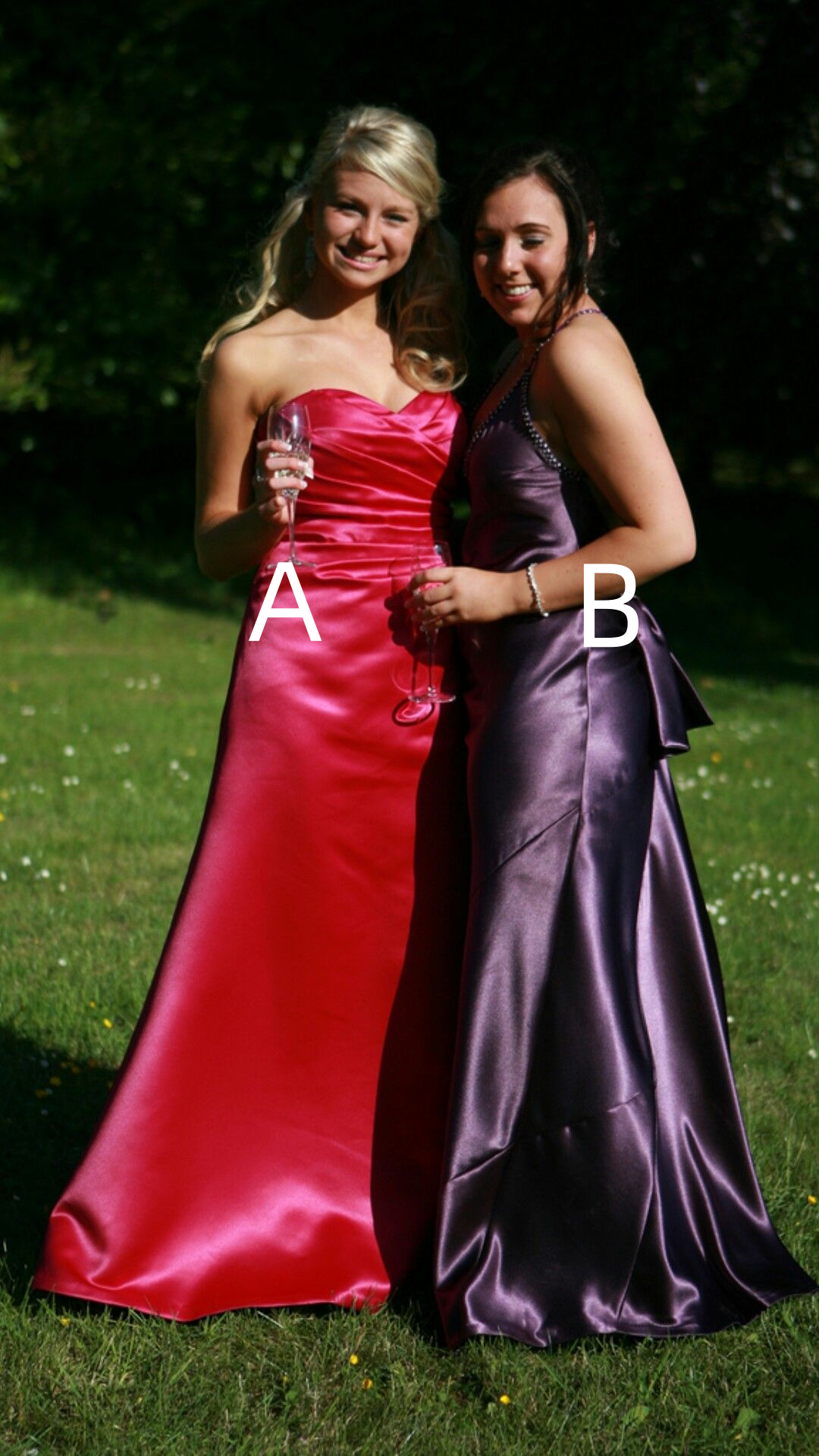 Classy Satin Mermaid Long Wedding Guest Dress Formal Birthday Party Dress D1332
