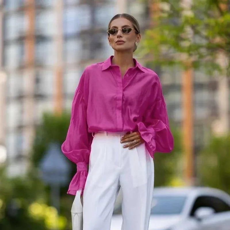 Spring Office Casual Blouse