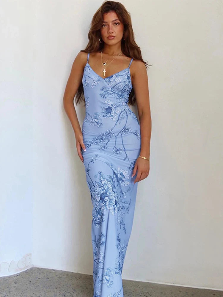 Elegant Long Maxi Vacation Dress